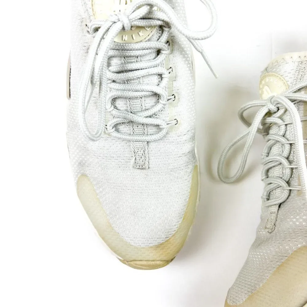 Nike White Air Huarache Sneaker Tennis Athletic Shoes Size 8